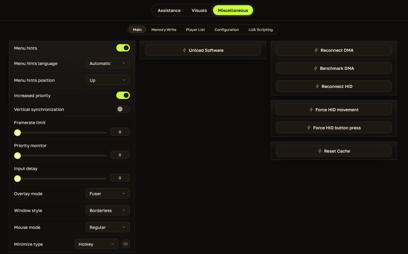 Apex Legends Direct DMA demonstration