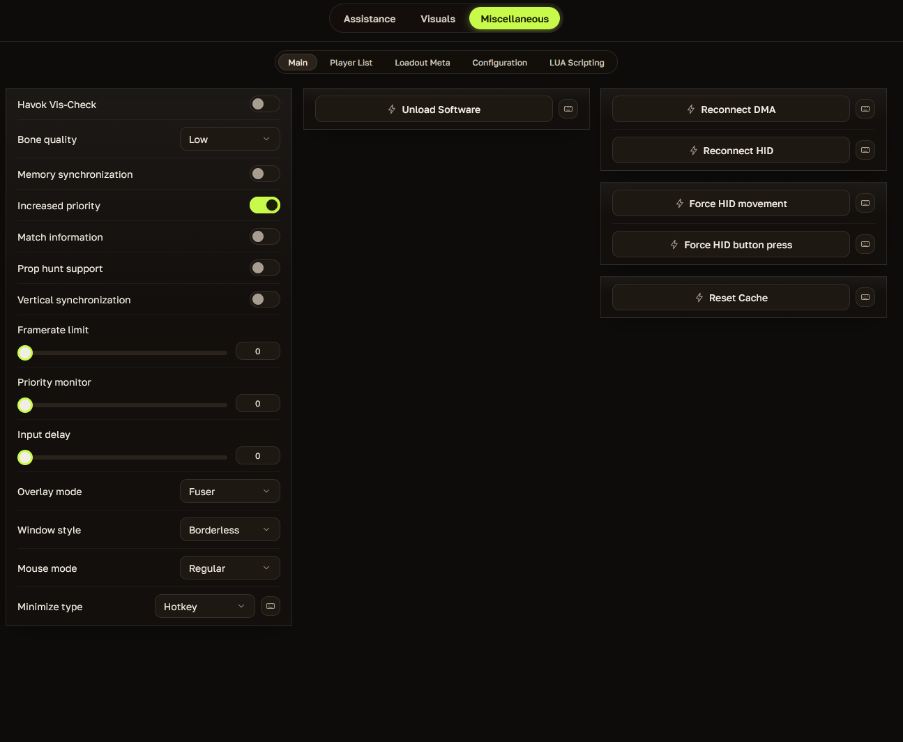 COD Direct DMA demonstration