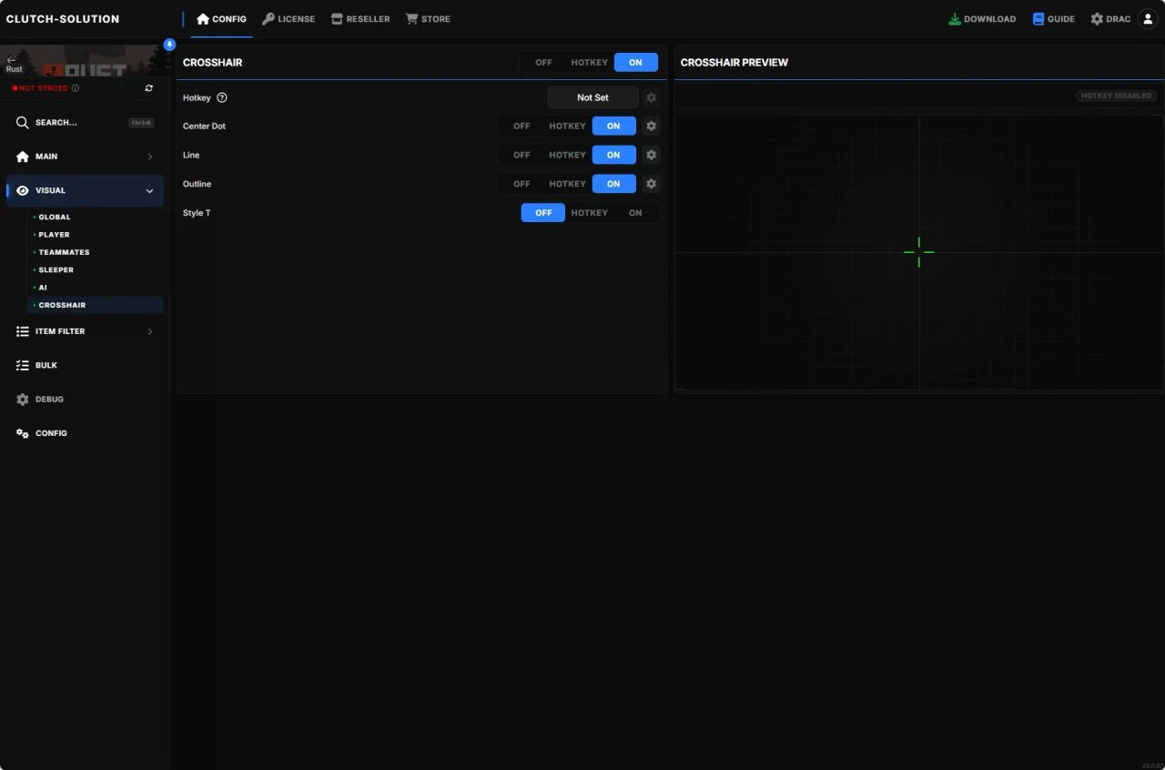 Rust Clutch Solution DMA demonstration
