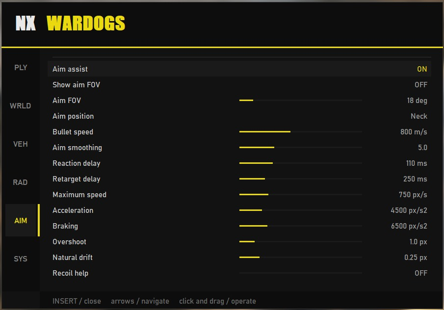 Wardogs NX full demonstration