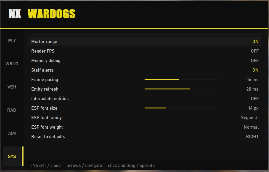Wardogs NX full demonstration